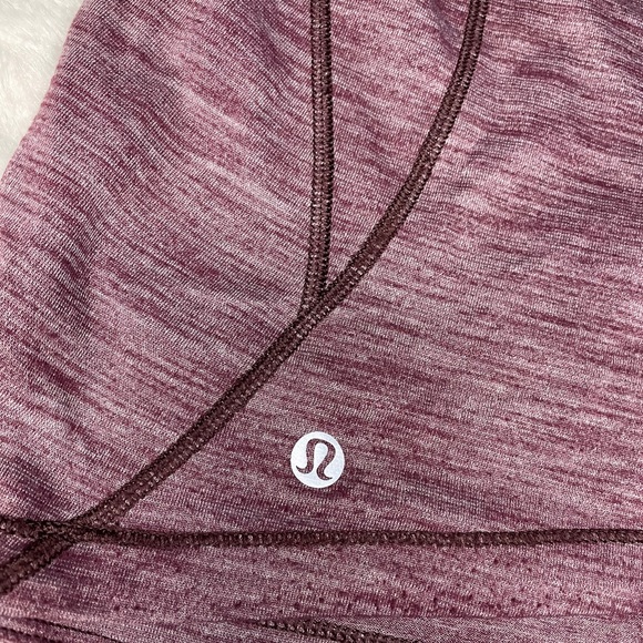 Lululemon Maroon Racerback Tank - Picture 2 of 3